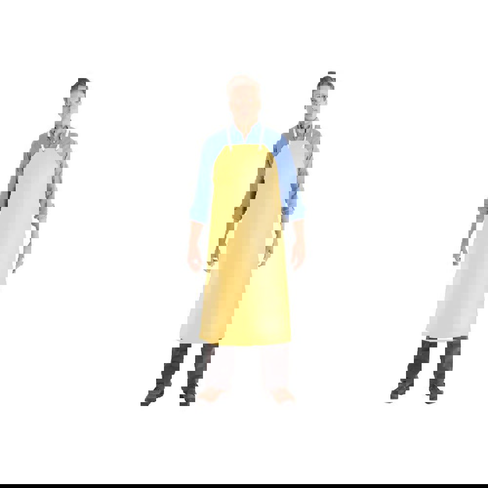 Series 56-5110 Disposable Bib Apron: Yellow